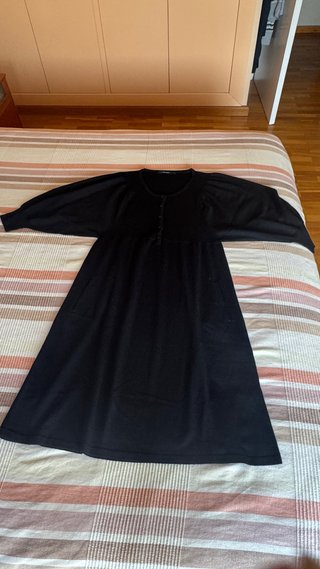 Vestido Negro Sita Mur de Lana