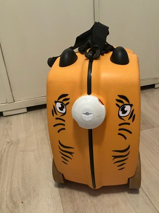 Maleta de viaje infantil diseño tigre