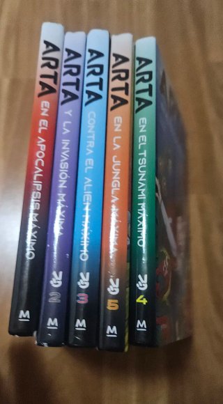 Libros de Arta del 1 al 5