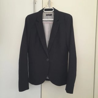 Blazer Stradivarius Negra Talla M