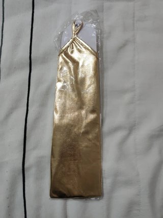Guantes Largos Dorados