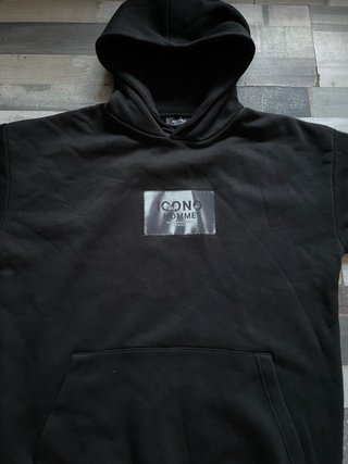 Sudadera con capucha Icono Homme negra