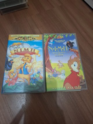 Lote 2 Cintas VHS NIMH
