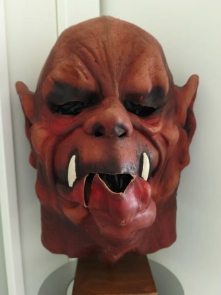 Máscara Vintage Orco World of Warcraft Halloween