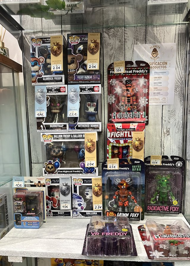 Figuras Five Nights at Freddy's