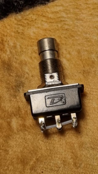 Interruptor Dunlop para pedal Wah-Wah