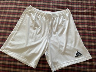 Pantalón corto Adidas blanco