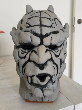 Máscara Vintage de Monstruo Troll Halloween