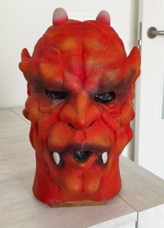 Máscara de Demonio Vintage Halloween