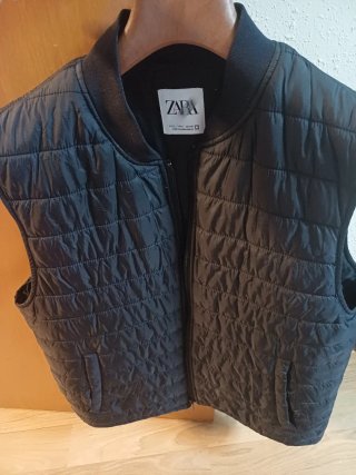 Chaleco Zara Negro Talla L