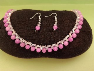 Gargantilla y Pendientes Artesanales