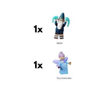 Conjunto 2 Minifiguras LEGO Shrek