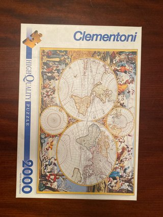 Puzzle 2000 piezas Clementoni - 32067 Mapa Antigua