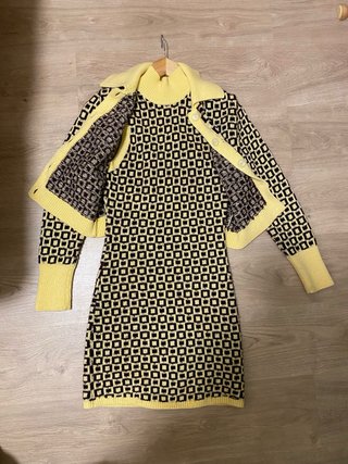 Conjunto de punto Zara estilo años 60 T.S