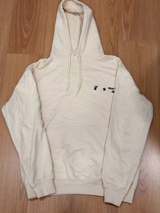 Sudadera Off-White Beige Hombre