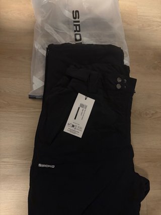 Pantalón de esquí Siroko negro Talla L