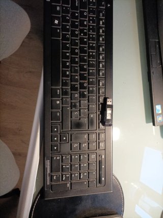 Teclado Inalámbrico HP Negro