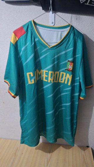 2 Camisetas Camerún (Tallas M y XL)