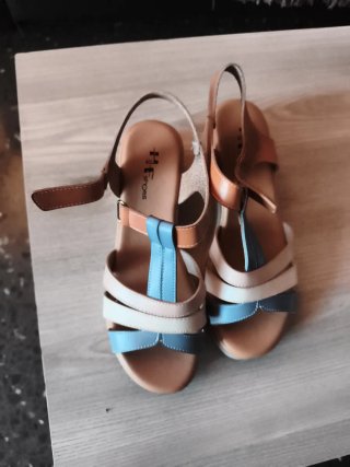 Sandalias de Piel Mujer