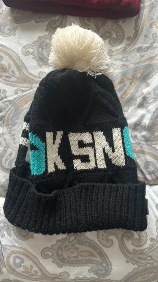 Gorro de punto Sneaker Freak negro