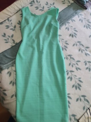 Vestido Verde Claro