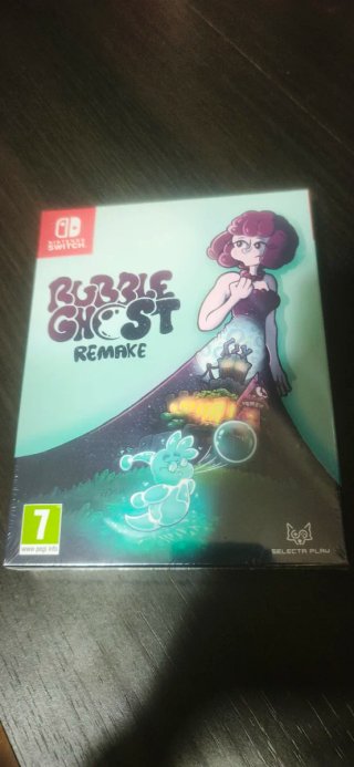 Bubble Ghost Remake Collectors Edition Switch