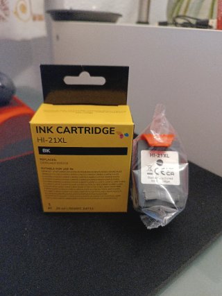Cartucho de Tinta Compatible HP 21XL Negro