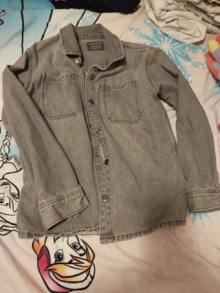 Chaqueta vaquera gris Primark