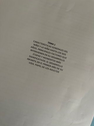 Temario oposiciones de infantil