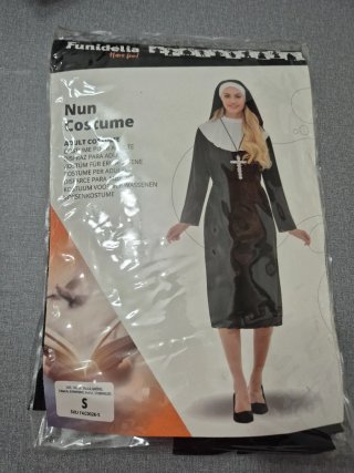 Disfraz de Monja Funidelia Talla S.