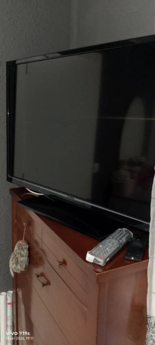 Televisión Telefunken Negra 39 pulgadas
