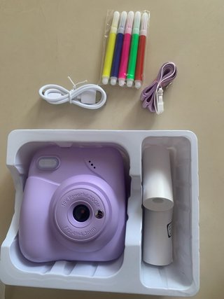 Cámara de fotos instantánea infantil