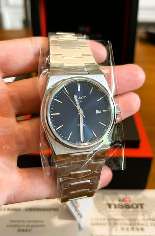 Reloj Tissot PRX Cuarzo 40mm Azul
