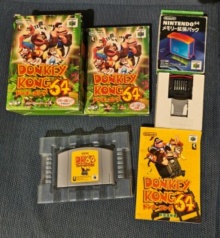 Donkey Kong 64 (Nintendo 64) Set Completo