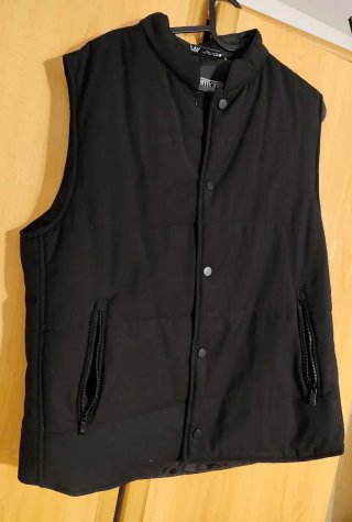 Chaleco Zara Thermore Negro Talla L