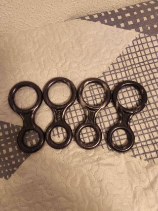 Set de 4 ochos de escalada