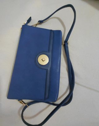 Bolso Bandolera Azul