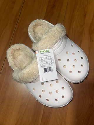Crocs Classic Lined Clog Beige