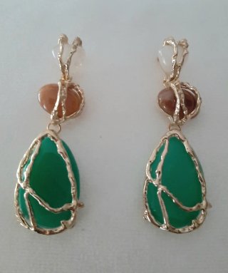 Pendientes Largos de Resina
