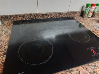 Placa Vitrocerámica Negra