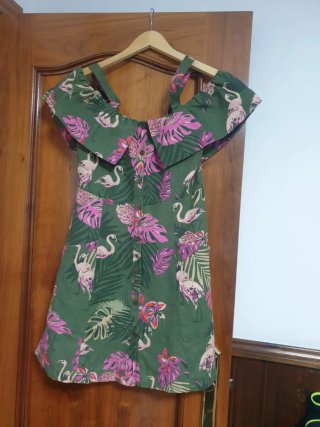Vestido casual estampado