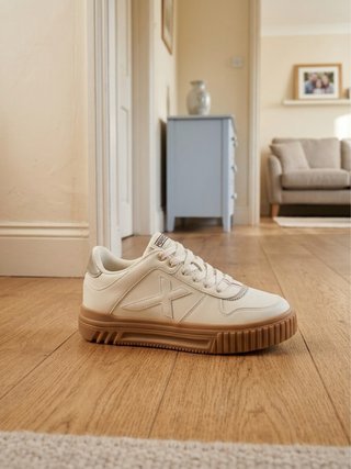 Zapatillas Munich Mina Beige