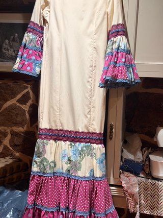 Vestido de gitana artesanal