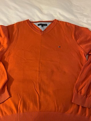 Jersey Naranja Tommy Hilfiger Talla XL