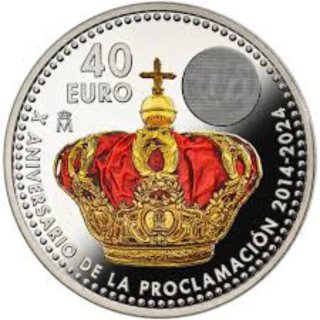 Moneda Conmemorativa 40€ España 2024