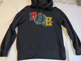 Sudadera Springfield Negra Talla S