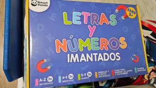 Set de Letras y Números Imantados Smart Panda