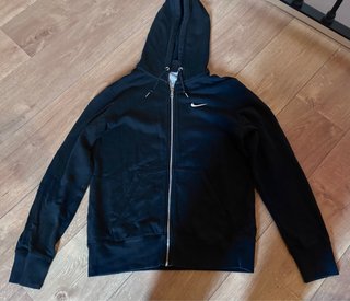 Vintage Nike Black Zip-Up Hoodie Jacket