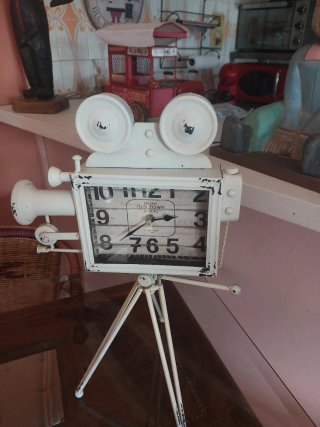 Reloj Decorativo Proyector Vintage.No funciona