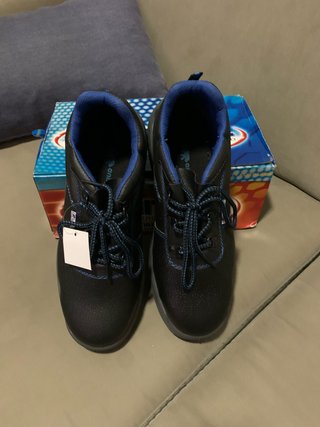 Calzado de Seguridad Negro y Azul